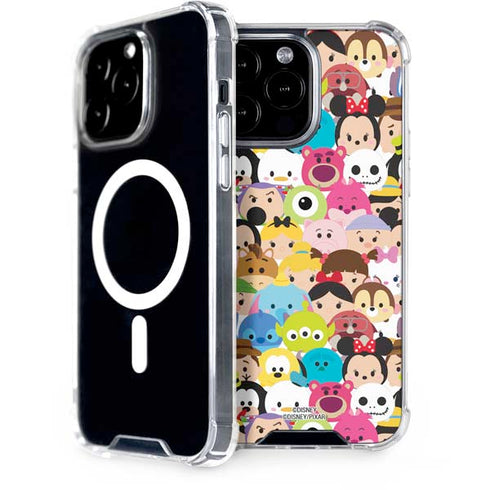 Disney Tsum Tsum Close up Characters iPhone 15 Pro Max MagSafe Case