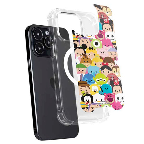 Disney Tsum Tsum Close up Characters iPhone 15 Pro Max MagSafe Case