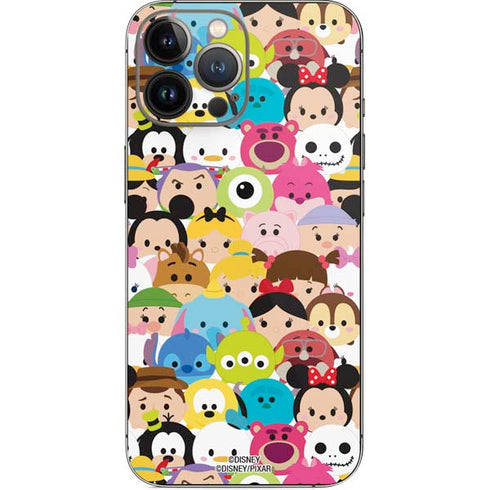Disney Tsum Tsum Close up Characters iPhone 14 Pro Max Skin
