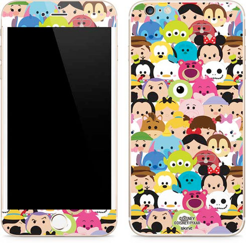 Disney Tsum Tsum Close up Characters iPhone 6/6s Plus Skin