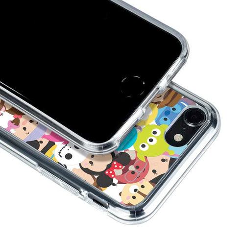 Disney Tsum Tsum Close up Characters iPhone SE (2nd & 3rd Gen) Clear Case
