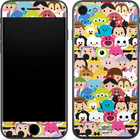 Disney Tsum Tsum Close up Characters iPhone SE (2nd & 3rd Gen) Skin