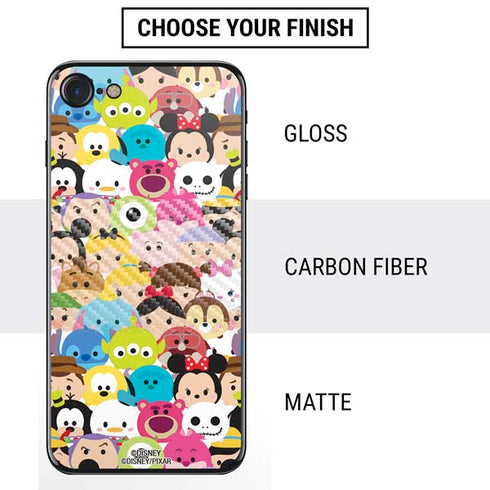 Disney Tsum Tsum Close up Characters iPhone SE (2nd & 3rd Gen) Skin
