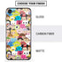Disney Tsum Tsum Close up Characters iPhone SE (2nd & 3rd Gen) Skin