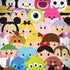 Disney Tsum Tsum Close up Characters iPhone X Pro Case
