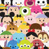 Disney Tsum Tsum Close up Characters iPhone XR Skin