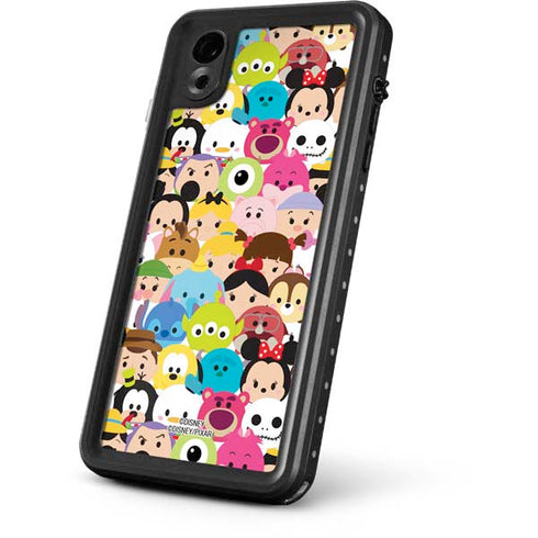 Disney Tsum Tsum Close up Characters iPhone XR Waterproof Case