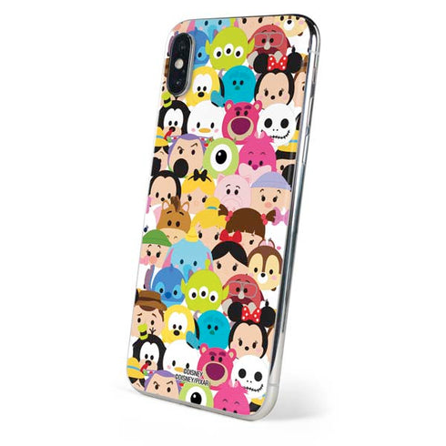 Disney Tsum Tsum Close up Characters iPhone XS Max Skin