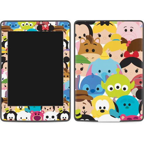 Disney Tsum Tsum Close up Characters Amazon Kindle Skin