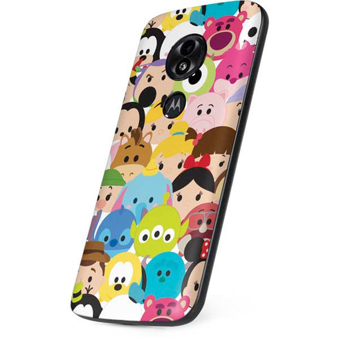 Disney Tsum Tsum Close up Characters Moto E5 Play Skin