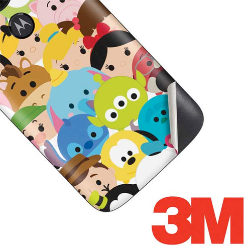 Disney Tsum Tsum Close up Characters Moto E5 Play Skin