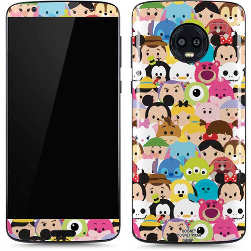 Disney Tsum Tsum Close up Characters Moto G6 Skin