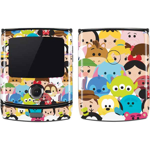 Disney Tsum Tsum Close up Characters Motorola RAZR Skin