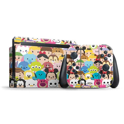 Disney Tsum Tsum Close up Characters Nintendo Switch Bundle Skin