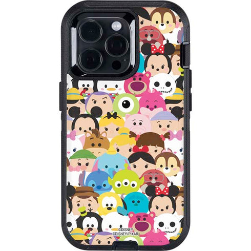 Disney Tsum Tsum Close up Characters Otterbox Defender iPhone Skin