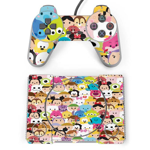 Disney Tsum Tsum Close up Characters PlayStation Classic Bundle Skin