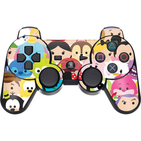 Disney Tsum Tsum Close up Characters PS3 Dual Shock wireless controller Skin