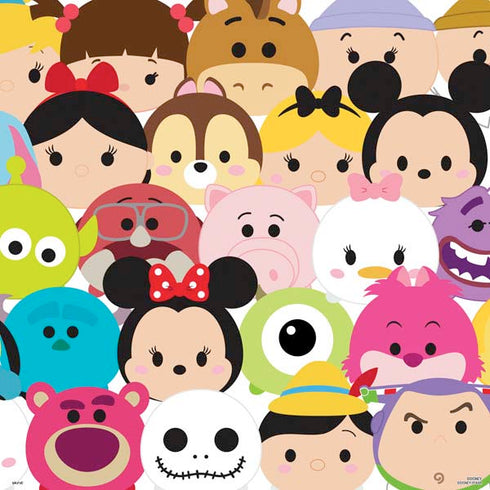 Disney Tsum Tsum Close up Characters PS4 Controller Skin