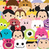 Disney Tsum Tsum Close up Characters PS4 Controller Skin