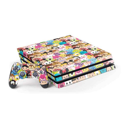 Disney Tsum Tsum Close up Characters PS4 Pro Bundle Skin