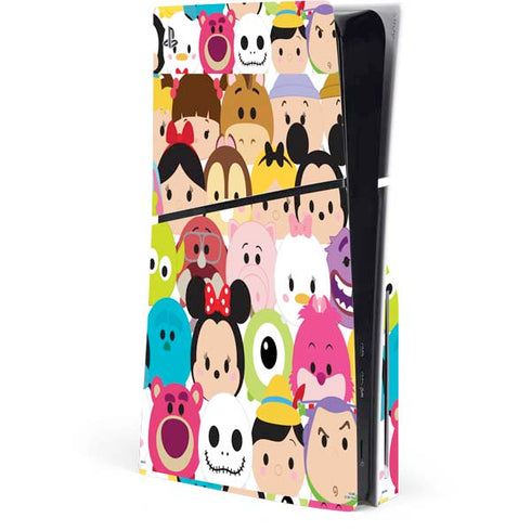 Disney Tsum Tsum Close up Characters PS5 Slim Disk Console Skin