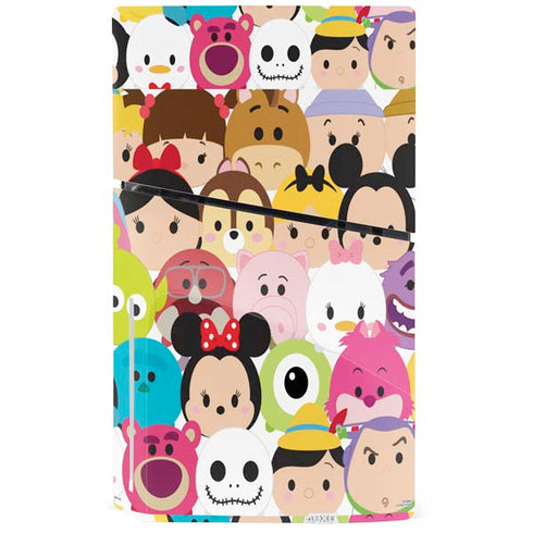 Disney Tsum Tsum Close up Characters PS5 Slim Disk Console Skin