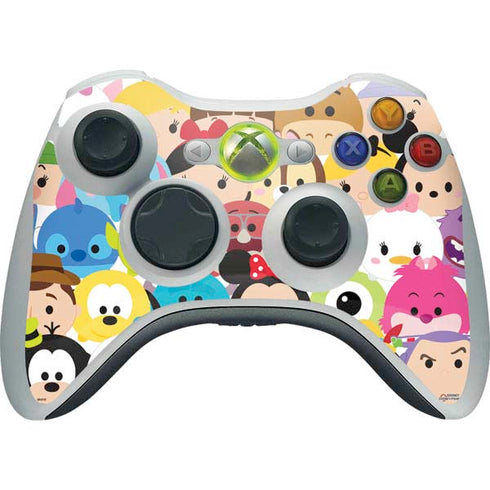 Disney Tsum Tsum Close up Characters Xbox 360 Wireless Controller Skin