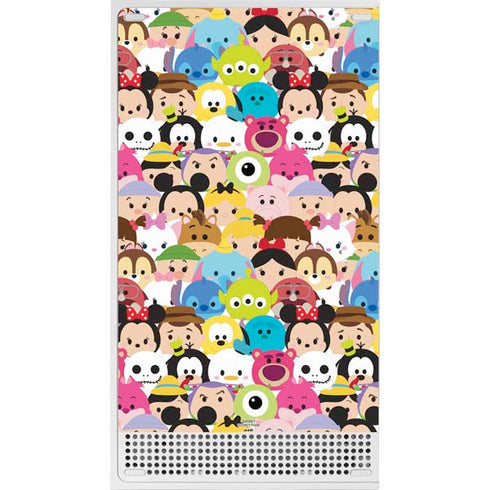 Disney Tsum Tsum Close up Characters Xbox Series S Console Skin