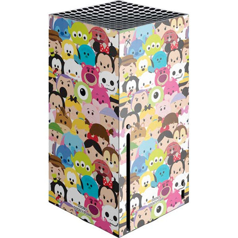 Disney Tsum Tsum Close up Characters Xbox Series X Console Skin
