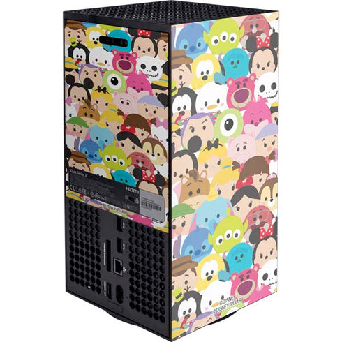Disney Tsum Tsum Close up Characters Xbox Series X Console Skin