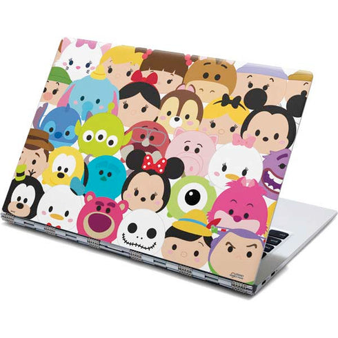 Disney Tsum Tsum Close up Characters Yoga 910 2-in-1 14in Touch-Screen Skin