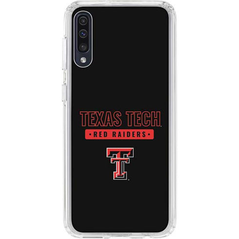 Texas Tech University TT Red Raiders Galaxy A50 Clear Case
