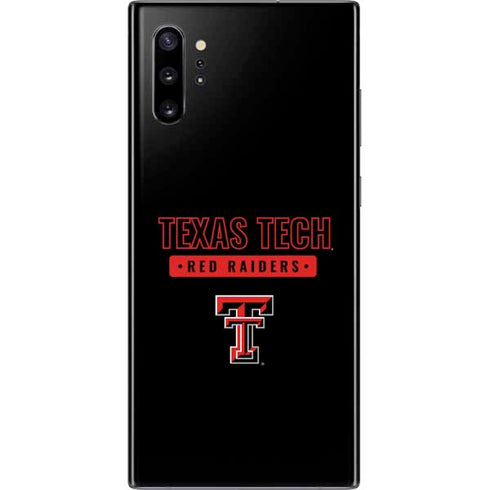 Texas Tech University TT Red Raiders Galaxy Note 10 Plus Skin