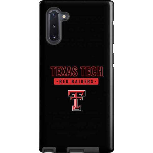 Texas Tech University TT Red Raiders Galaxy Note 10 Pro Case