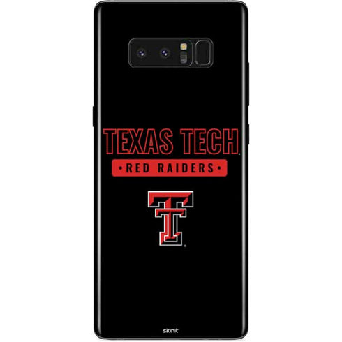 Texas Tech University TT Red Raiders Galaxy Note 8 Skin