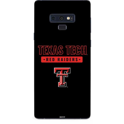Texas Tech University TT Red Raiders Galaxy Note 9 Skin