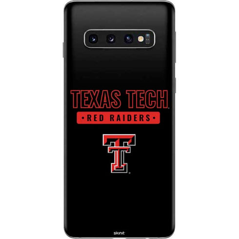 Texas Tech University TT Red Raiders Galaxy S10 Skin