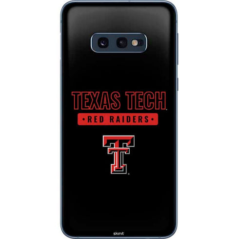 Texas Tech University TT Red Raiders Galaxy S10e Skin