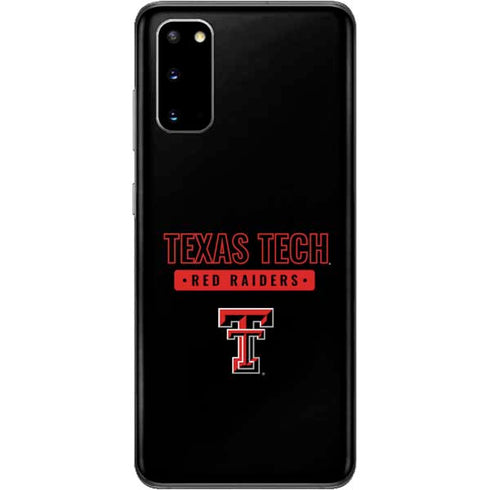 Texas Tech University TT Red Raiders Galaxy S20 Skin