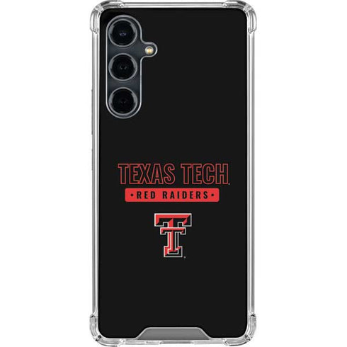 Texas Tech University TT Red Raiders Galaxy S23 FE Clear Case