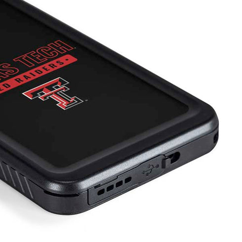 Texas Tech University TT Red Raiders Galaxy S23 Waterproof Case