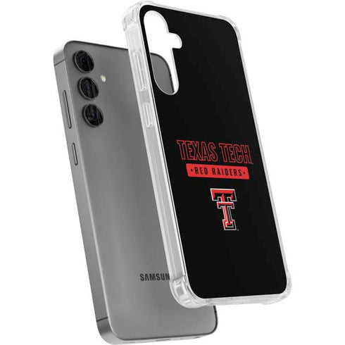 Texas Tech University TT Red Raiders Galaxy S24 Plus Clear Case