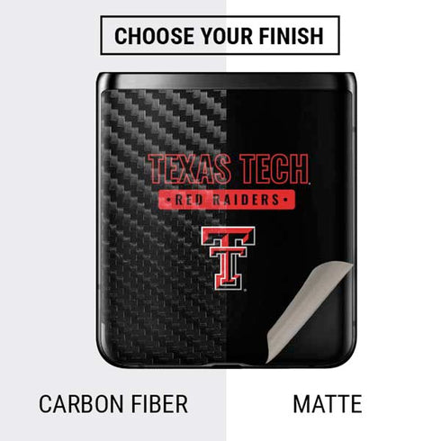Texas Tech University TT Red Raiders Galaxy Z Flip Skin