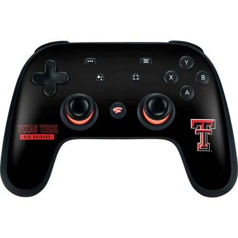 Texas Tech University TT Red Raiders Google Stadia Controller Skin