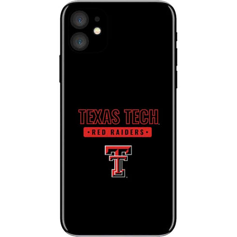 Texas Tech University TT Red Raiders iPhone 11 Skin