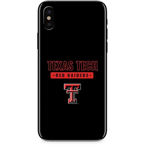 Texas Tech University TT Red Raiders iPhone X Skin