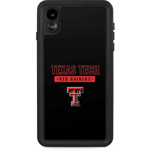 Texas Tech University TT Red Raiders iPhone XR Waterproof Case