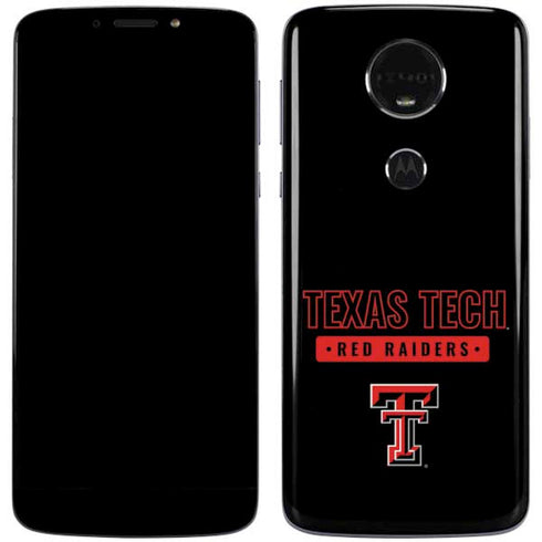 Texas Tech University TT Red Raiders Moto E5 Plus Skin