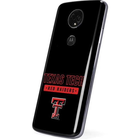 Texas Tech University TT Red Raiders Moto E5 Plus Skin