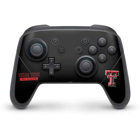 Texas Tech University TT Red Raiders Nintendo Switch Pro Controller Skin